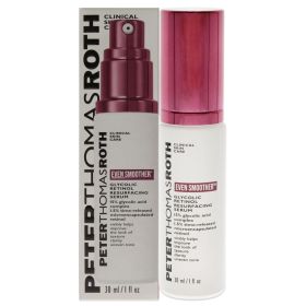 Even Smoother Glycolic Retinol Resurfacing Serum by Peter Thomas Roth for Women - 1 oz Serum