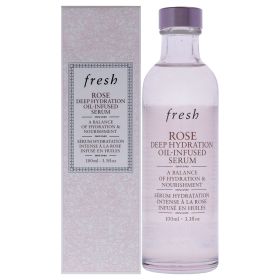 Rose Deep Hydration Oil-Infused Serum by Fresh for Women - 3.3 oz Serum