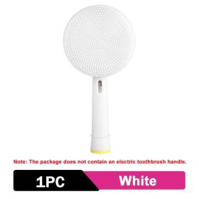 Oral-B Facial Cleansing Brush Head - Waterproof Silicone Face Spin Brush for Deep Cleaning, Exfoliating (Color: 1pcs White)
