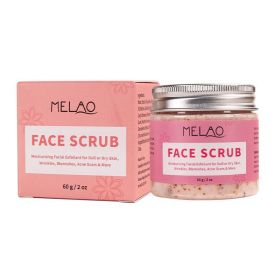 Exfoliating Scrub Full-body Care Exfoliating Bath Salts Deep Cleansing Mud Dead Sea Salt Facial Cleanser (Type: 60g Shea butter facial scrub)